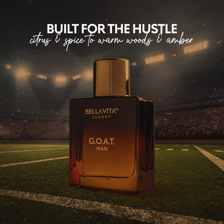 BELLAVITA G.O.A.T. Man Cologne, 3.4 oz EDP Spray photo 2
