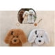 thumbnail image 3 of Super Cute Teddy Dog Fluffy Fur Case Compatible with iPhone 13 Pro Max, Fuzzy Furry Warm Plush Soft TPU Winter Case Protective Covers (Teddy Grey, iPh, 3 of 4