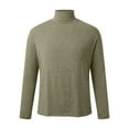 thumbnail image 5 of Zshosam Mens Casual Slim Fit Long Sleeve T-Shirts Soft Lightweight(Khaki,M), 5 of 6