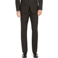 thumbnail image 3 of Club Room Mens Suit Set Short Classic Fit Micro Check   Black 40, 3 of 4