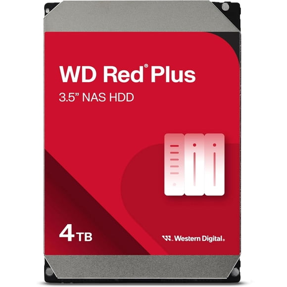 Disco Duro Interno Western Digital WD RedPlus 4TB 3.5" SATA para NAS