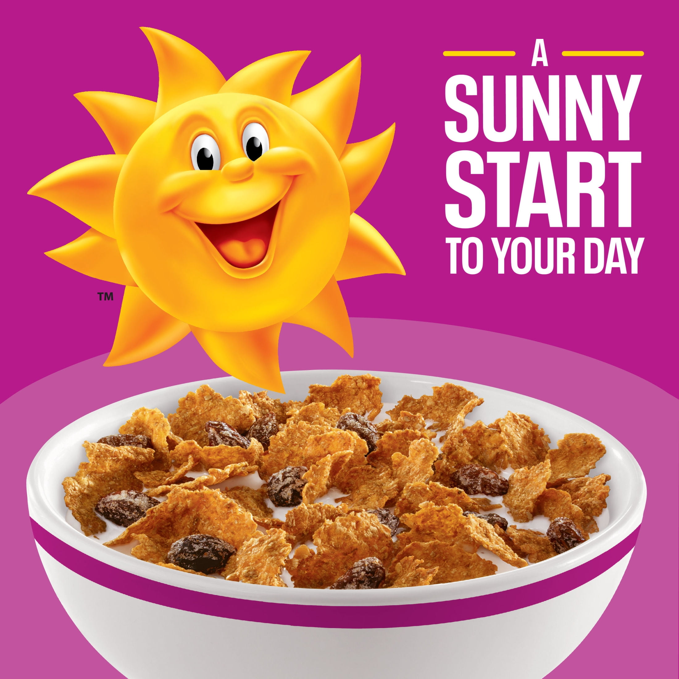 (8 pack) Kellogg’s Raisin Bran Breakfast Cereal, High Fiber, 28g Whole Grain, Mega Size, 29.5 oz