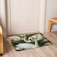 thumbnail image 6 of Swan Non-Slip Polyester Indoor Office Rugs Area Rug Machine Washable Floor Mat, 6 of 6