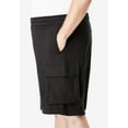 thumbnail image 5 of KingSize Men's Big & Tall 10" Fleece Cargo Shorts, 5 of 6