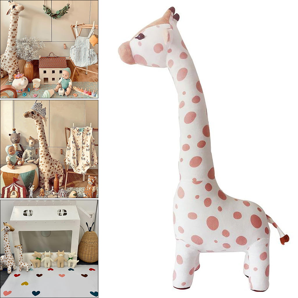 Soft Giraffe Pillow for Educational Playset Children Baby Birthday Gift 