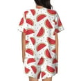 thumbnail image 6 of Sigee Watermelon for Sleepwear Casual Pjs with Pockets Women's Pajamas Sets Shorts 2 Piece Short Sleeve Lounge Sets Medium, 6 of 9