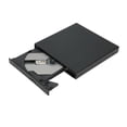 thumbnail image 3 of Unidad de DVD externa USB 2.0 Grabadora de DVD de bajo ruido resistente a impactos ampliamente compatible para computadora portátil de escritorio AIO, 3 of 8