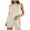 Beige, variant on Women's 2024 Summer Knitted Vest Shorts Suit Polyester for Fashionable Women
