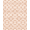 Pink Ivory, Pattern 11, variant on ODIKA Diagonal Animal Motif Leopard Spotted Abstract Border Design for Dorm Room, Small Living Apartment, Stain Resistant Low Profile