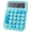 Blue, variant on RoveNova- Mechanical Switch Calculator, 12 Digit Large LCD Display, Pink | With Big Buttons, Mechanical Switch Calculator for Home, School, Office
