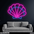 thumbnail image 4 of Glowneon Seashell Neon Sign, Seashell Led Sign, Seashell Ocean Gifts, 4 of 5