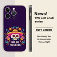 thumbnail image 1 of Mejore el aspecto de su iPhone con una funda de TPU con estampado de dibujos animados simple y creativa, 1 of 4