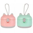thumbnail image 2 of EIMELI Portable Formula Dispenser With Scoop, Double Layer Milk Powder Dispenser Snack Storage Container With Carry Handle For Outdoor, 2 of 7