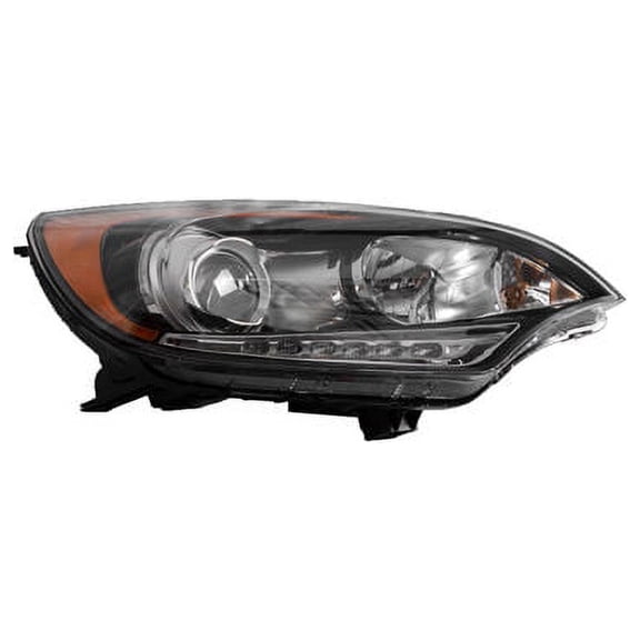 Right Passenger Side Headlight Assembly - Compatible with 2012 - 2017 Kia Rio 2013 2014 2015 2016