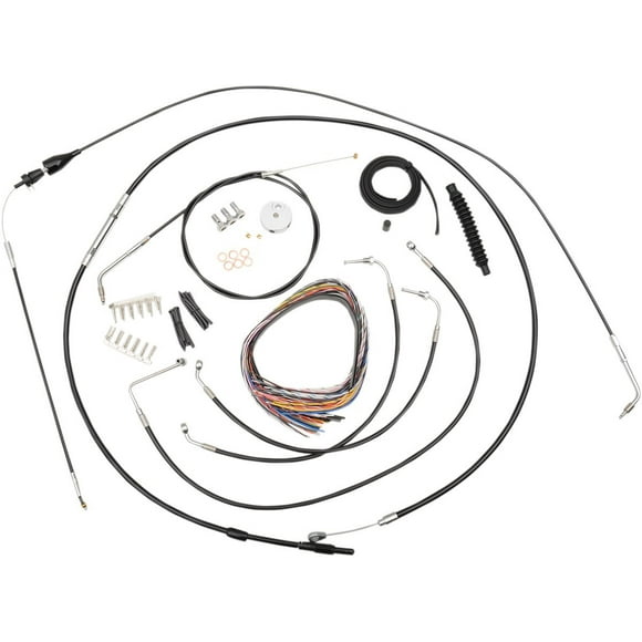 LA Choppers Kit Complet de Câble/ligne/fil pour 12&Prime,-14&Prime, Barres LA-8005KT2A-13B