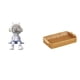 thumbnail image 1 of Figura de escritorio,Estante con estatua de astronauta para decoración de oficina y hogar,Cestas de almacenamiento,Cestas de almacenamiento de cocina tejidas con asas hechas a mano,Cestas de, 1 of 8