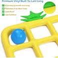 thumbnail image 4 of Summer Clearance! Tic-Tac-Toe Pool Toys Games - Giant Floating Tic Tac Toe Game Float - Party Pool Game Toys Floats Yard Field Day Games Outdoor Beach Toys for Adults Teens K*ids(10x Balls 1x Pump), 4 of 8