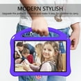 thumbnail image 6 of Kids Case for Lenovo Smart Tab M10 Plus FHD 10.3" Android Tablet, Shockproof Light Weight Protective Stand Case for Lenovo Tab M10 FHD Plus (TB-X606F/TBX606X) 10.3" Tablet, PURPLE, 6 of 7