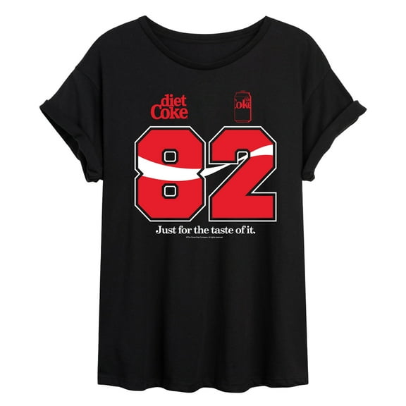 Coca-Cola - Diet Coke Jersey - Women's Oversized Graphic T-Shirt