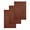 Brown, variant on White Burlap Texture Hand Towels Set, Waffle Weave Kitchen Towels 2 Pieces, Farmhouse Vintage White Microfiber Hair Face Bath Tea Towel Absorbent Quick Drying Cleaning Dish Cloths 15.7"x23.6"