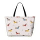 thumbnail image 2 of Easygdp Dachshund Dog Puppy Bolsa de Viaje de Playa de Gran Capacidad, Bolsa Tote Perfecta para la Playa, Escapadas de Fin de Semana y Viajes, 2 of 7