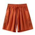 thumbnail image 2 of AQUARIVE Bermuda Femme Jogging Rétro Dentelle Côté Large Taille Haute Confortable m, 2 of 6