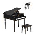 thumbnail image 2 of Costway 30-Key Classic Piano  Wood w/ Bench & Music Rack Black, 2 of 9