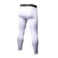 thumbnail image 3 of LoyisViDion Mens Pants Clearance Men'S Sports Stretch Leggings Trousers Breathable Quick-Drying Wicking Fitness Pants White 4(S), 3 of 6