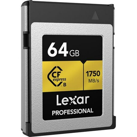 Lexar LCFX10-64GCRBNA Carte Mémoire Professionnelle CFexpress Type-B 64GB