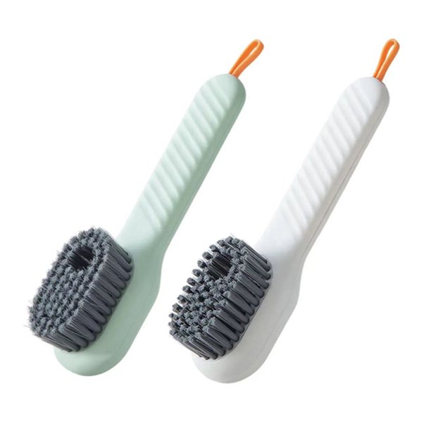Cepillo Pelo Suave para Zapatos Limpieza Multifuncional 2 Uds.