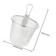 thumbnail image 2 of Milisten Cucharón Colador De Acero Inoxidable Para Cocina Con Estructura Perforada Y Colgante, 2 of 6