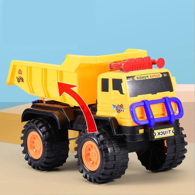 Coches de juguete de playa HUOGUO Vehículos de ingeniería con inercia