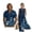 Blue Lotus, variant on FOR U DESIGNS Crane Sun Sea Wave Print Matching Outfits for Couples Linen-Like Sleeveless Women's Casual Dresses & Men's Button Down Shirt 2026 Fashion Summer Outfits