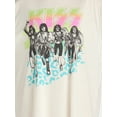 thumbnail image 4 of Kiss Junior's Sleep Graphic Tee with Short Sleeves, Sizes S-3X, 4 of 4