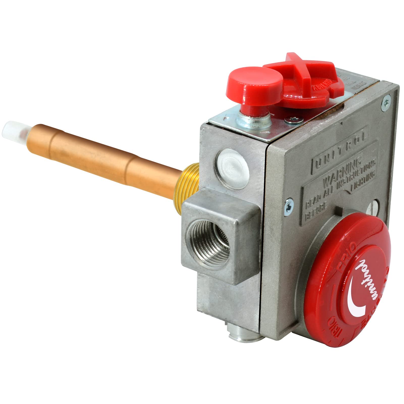 110-326 Gas Water Heater Thermostat，Natural Gas Water Heater Valve with  1-3/8 Shank,3-1/2 W.C - Walmart.com