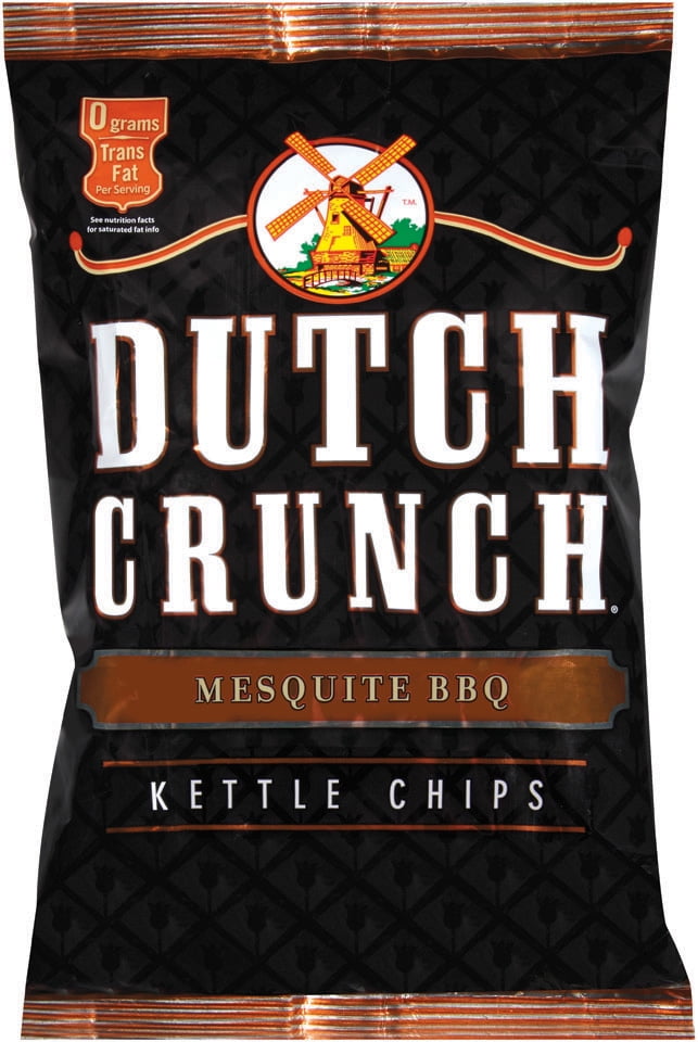 Old Dutch Crunch Kettle Mesquite BBQ Potato Chips, 9 Oz.