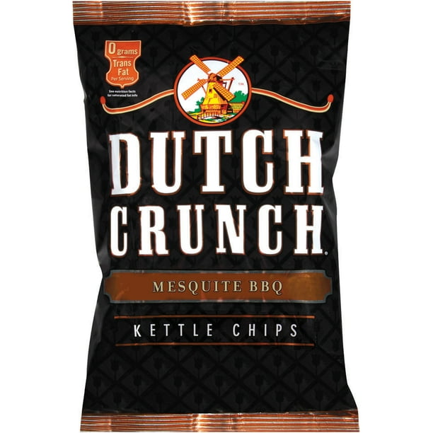 Old Dutch Crunch Kettle Mesquite BBQ Potato Chips, 9 Oz.