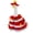 【#1:1x Goose clothes】, variant on JASKFLY Porch Goose Christmas Outfits Christmas Porch Goose Outfit Tree Costume Dress 23 Inch Statue Clothing 1 Set with Hat Bells Pom-Poms Holiday Yard Patio Garden Decor
