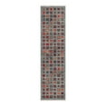 thumbnail image 3 of Unique Loom Fars Collection Area Rug - Kish (2' 7" x 10' Runner Blue/Brown), 3 of 7