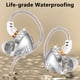 thumbnail image 5 of Isvgxsz Clearance Earbuds with Earhooks Over The Ear Earbuds, Wired Wrap Around Earbuds Earhook with Microphone, Flexible Sports in Ear Headphones for Running Workout Exercise Gym, 5 of 6