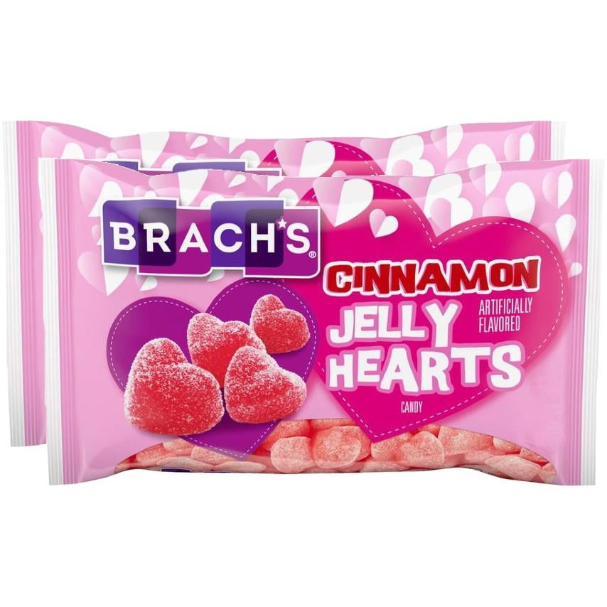 Brach's Cinnamon Jelly Hearts Candy 12 oz Bag