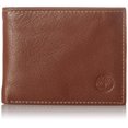 thumbnail image 1 of Cartera Timberland Wellington de piel con doble pliegue RFID, color coñac, 1 of 5