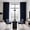 Navy Blue, variant on SMILETIME Back Tab Curtains, 2-Panel Set Rod Pocket & Pinch Pleat Design Light-Filtering & Thermal Insulation Ideal for Living Room, Bedroom & Office Windows