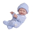 thumbnail image 1 of JC Toys - Mini La Recién Nacido Primer Día | Muñeca bebé niño real anatómicamente correcta | 9.5" Totalmente vinilo | Incluye conjunto de punto, gorro y chupete | Diseñado por Berenguer | Edades 2+, 1 of 5