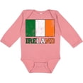 thumbnail image 3 of Inktastic Ireland Flag Boys or Girls Long Sleeve Baby Bodysuit, 3 of 5