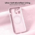 thumbnail image 5 of Étui Magnétique pour iPhone 14 Pro Max, [Compatible avec MagSafe] Silicone Amélioré [Protection de Caméra], 5 of 5