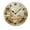 FFclock145, variant on ZXCXRQFa Tomato Fresh Fruit Vegetable Clock Wall Decor Battery Operated Floral Clocks Spring Wall Clocks Round Desk Clock 10 in Non Ticking Analog Bathroom Clocks