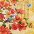 thumbnail image 3 of Nan 12x12 Black Modern Framed Museum Art Print Titled - Spring Fling I, 3 of 5