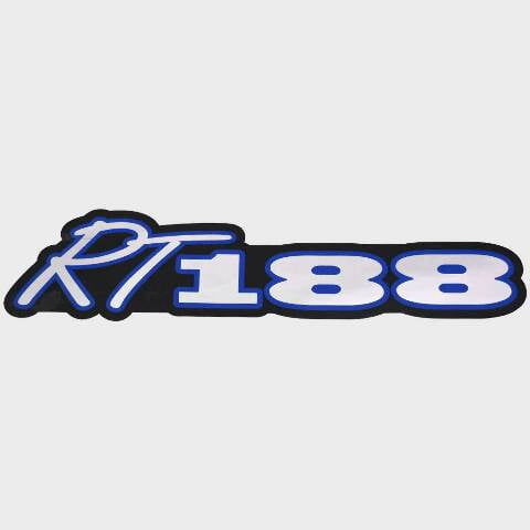 Ranger Boat Model RT188 Decal 330930 | Black Blue Silver Sticker