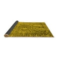 thumbnail image 2 of Ahgly Company Indoor Square Oriental Yellow Industrial Area Rugs, 8' Square, 2 of 4